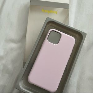 heyday Silicone baby pink iPhone 11 case